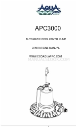 Aqua PRO APC3000 Instrukcja obsługi