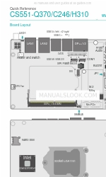 DFI CS551-H310 Quick Reference