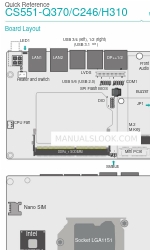 DFI CS551-H310 Quick Reference