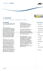 Allied Telesis AT-8POE Datasheet