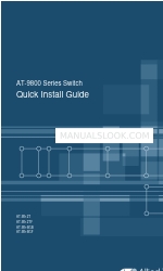 Allied Telesis AT-9812TF Quick Install Manual