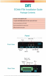 DFI EC900-FS6 Installatiehandleiding