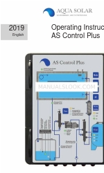 aqua solar AS Control Plus Manual de instrucciones