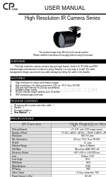 CPcam High Resolution IR Series User Manual