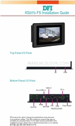 DFI KS070-FS Installationshandbuch