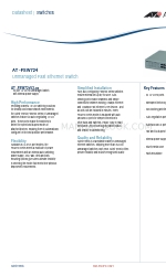 Allied Telesis AT-FSW724V3 Series Datenblatt