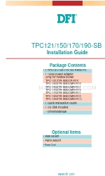 DFI TPC121 Installationshandbuch