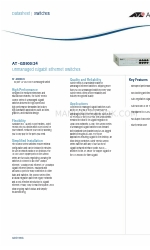 Allied Telesis AT-GS900/16 Gegevensblad