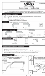 AVS Aerovisor Manual de instrucciones de instalación