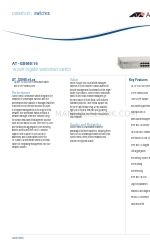 Allied Telesis AT-GS950/24 Datasheet