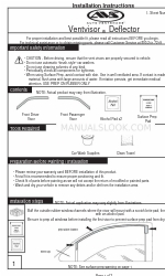 AVS Ventvisor Installation Instructions Manual