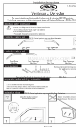 AVS Ventvisor Installation Instructions Manual