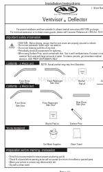 AVS Ventvisor Installation Instructions Manual