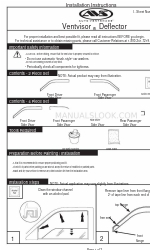 AVS Ventvisor Installation Instructions Manual