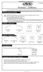 AVS Ventvisor Installation Instructions Manual