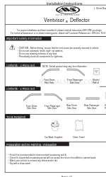 AVS Ventvisor Installation Instructions Manual