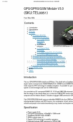 DFRobot TEL0051 Manuale