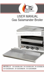 CPG 351S36SBLWK User Manual