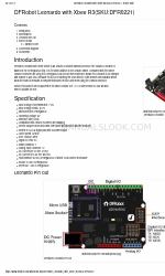 DFRobot Leonardo with Xbee R3 Manuel