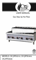 CPG CK HPSU212 Manuale d'uso