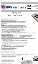 AVS Electronics BIP 2 Plus User Manual