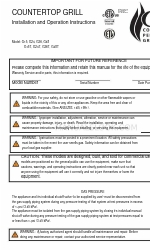 CPG G36 Manual de instrucciones de instalación y funcionamiento