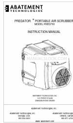 ABATEMENT PREDATOR  PRED750 Instruction Manual