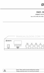 Avsl Adastra DM25 Benutzerhandbuch