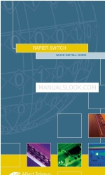 Allied Telesis Rapier Switch Manual de instalação rápida