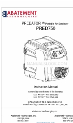 Abatement Technologies PREDATOR PRED750 사용 설명서