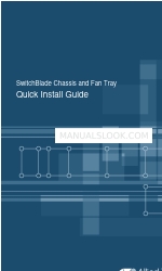 Allied Telesis SwitchBlade AT-SB4104-80 Quick Install Manual