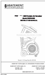 Abatement Technologies PRED1200 Gebruiksaanwijzing