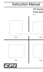 CPI TR40 Gebrauchsanweisung