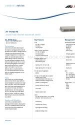 Allied Telesis WebSmart AT-FS750/48 Технічний паспорт