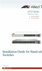 Allied Telesis x510 Series Manuale di installazione