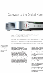 2Wire Gateway 2070 Series Specifications