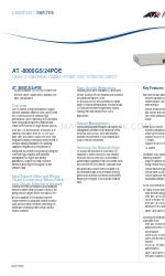 Allied Telesis AT-8000GS/24POE Datenblatt