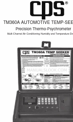 CPS TEMP-SEEKER TM360A Benutzerhandbuch