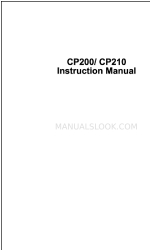 CPS CP210 Manuel d'instruction