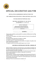 DGF Fabrications N4 Installation & Maintenance Instructions Manual