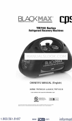 CPS BlackMax TR700 Series Manuale d'uso