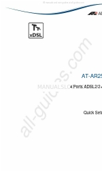 Allied Telesis AT-AAR256E v3 Manual de configuración rápida