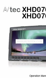 Avtec XHD070Pro Посібник з експлуатації