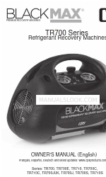 CPS Products BLACKMAX TR700JUK Series Manual do Proprietário