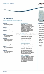 Allied Telesis AT-FS724L Datasheet