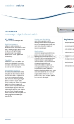 Allied Telesis AT-GS900/8 Datasheet