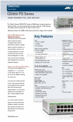 Allied Telesis AT-GS950/48PS Informações sobre o produto