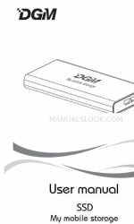 DGM MMS256RD Manual do utilizador