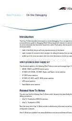 Allied Telesis Rapier AR 700 Series Troubleshooting