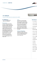 Allied Telesis WebSmart AT-FS750/24 Datasheet